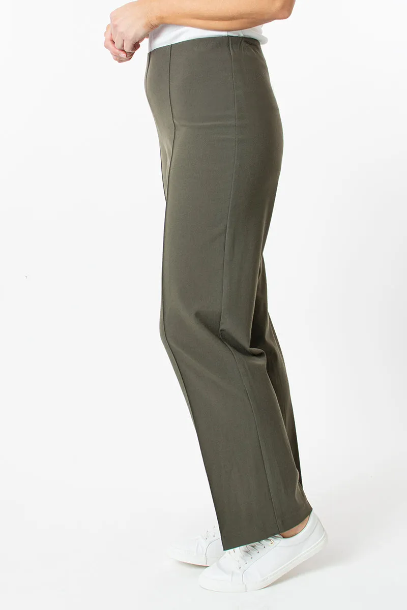 29in Straight leg comfort trouser - Olive