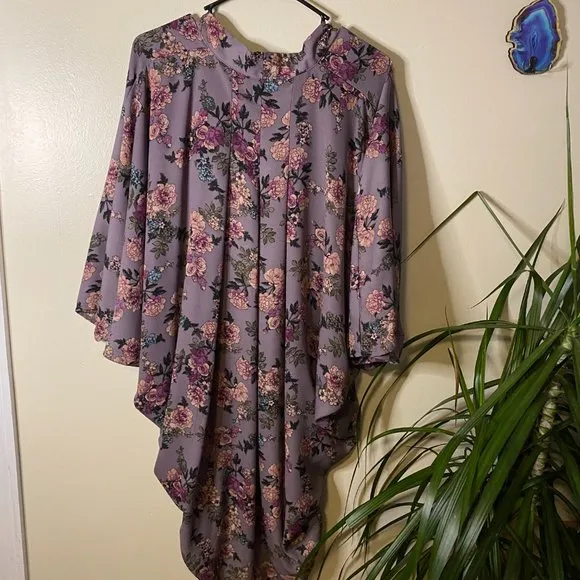 A New Day Floral Kimono