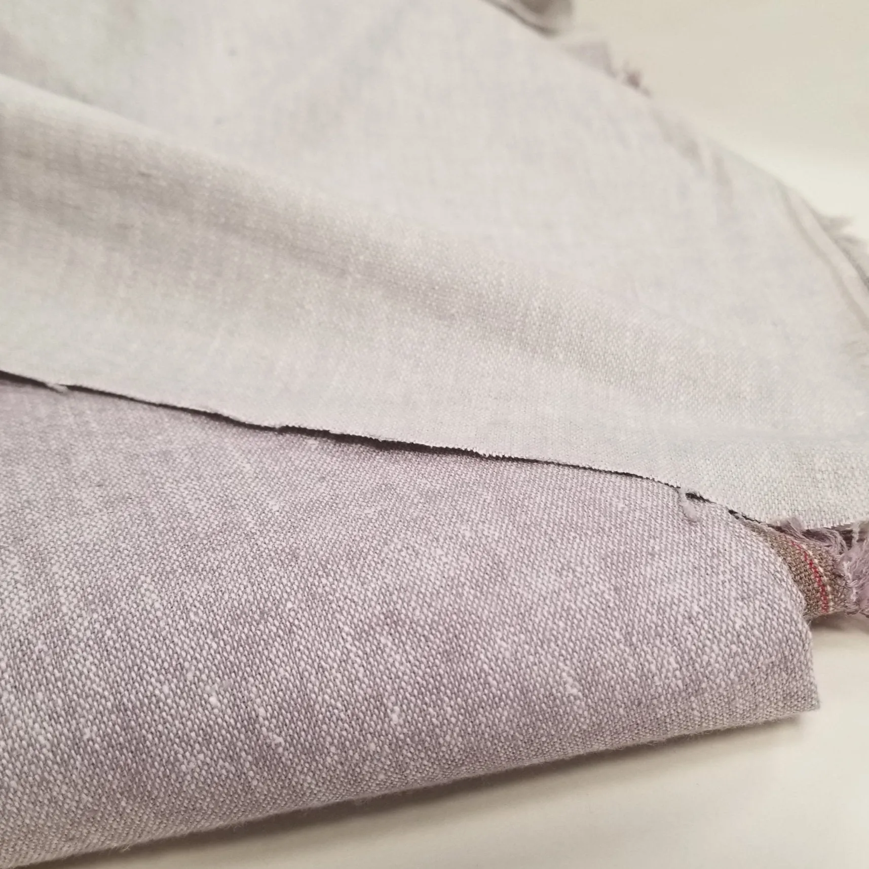 Apparel Fashion Cotton Linen Spandex Stretch Two Tone Silver Gray Woven-by the yard