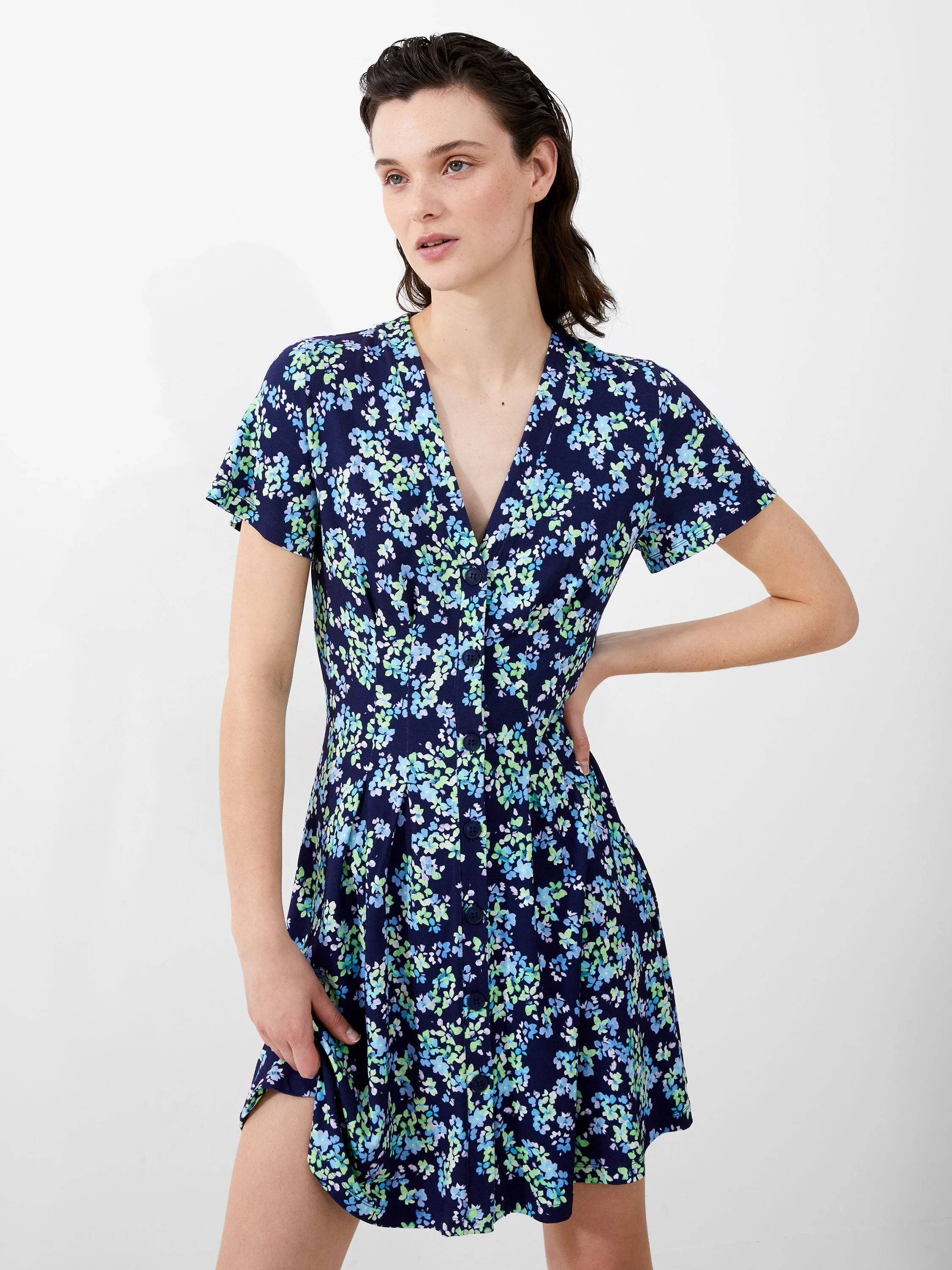 Benedetta Meadow V-Neck Dress