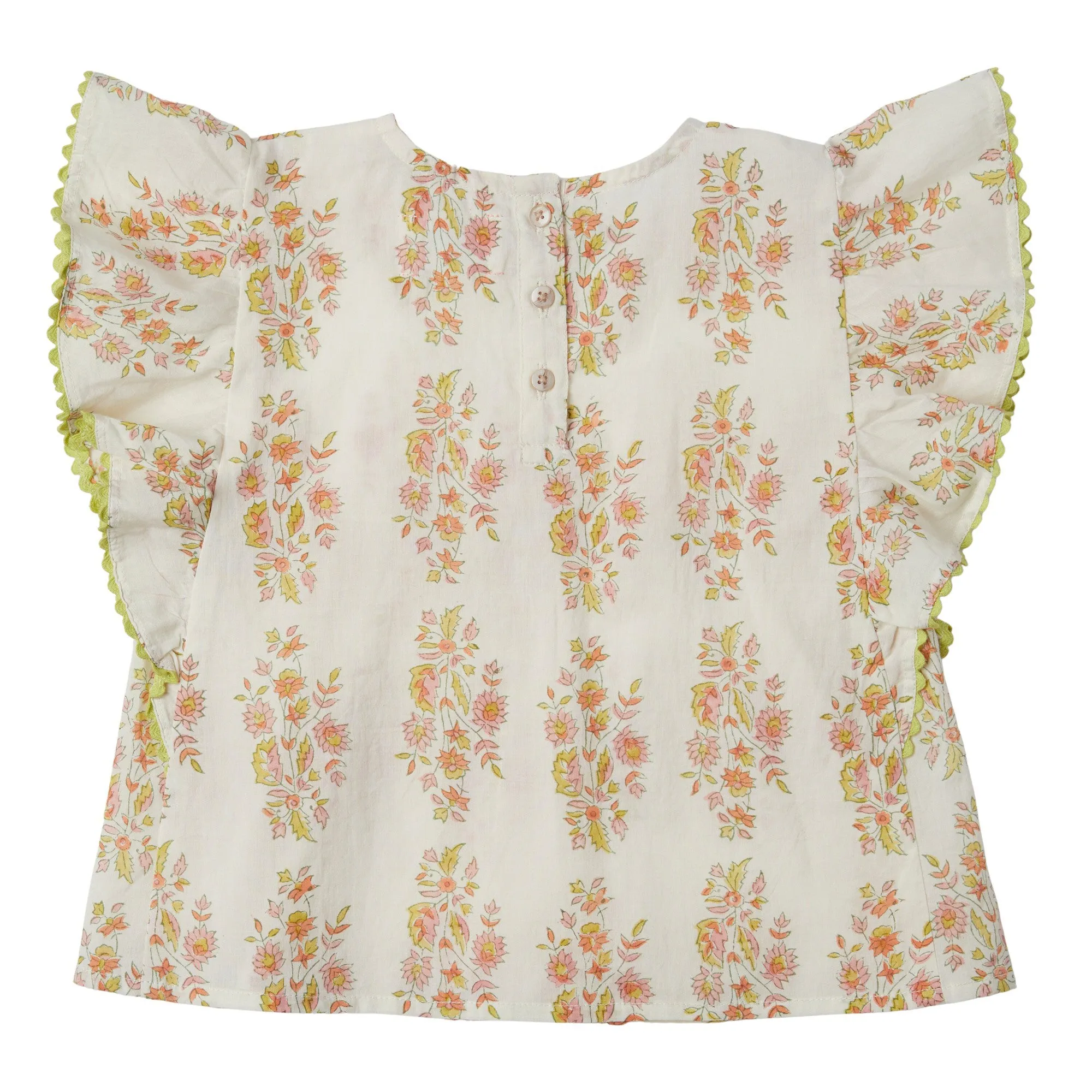 Bonheur du Jour Paris Daphne Girl Blouse Rosee/Vert