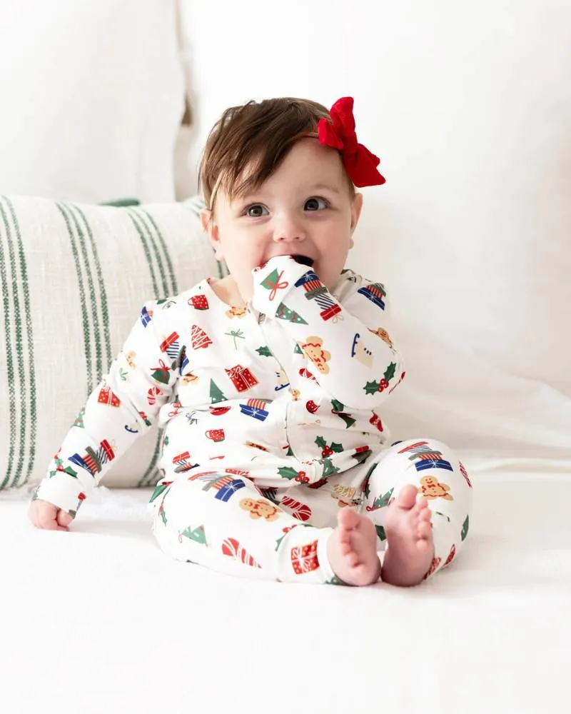 Christmas Morning Baby PJ Set