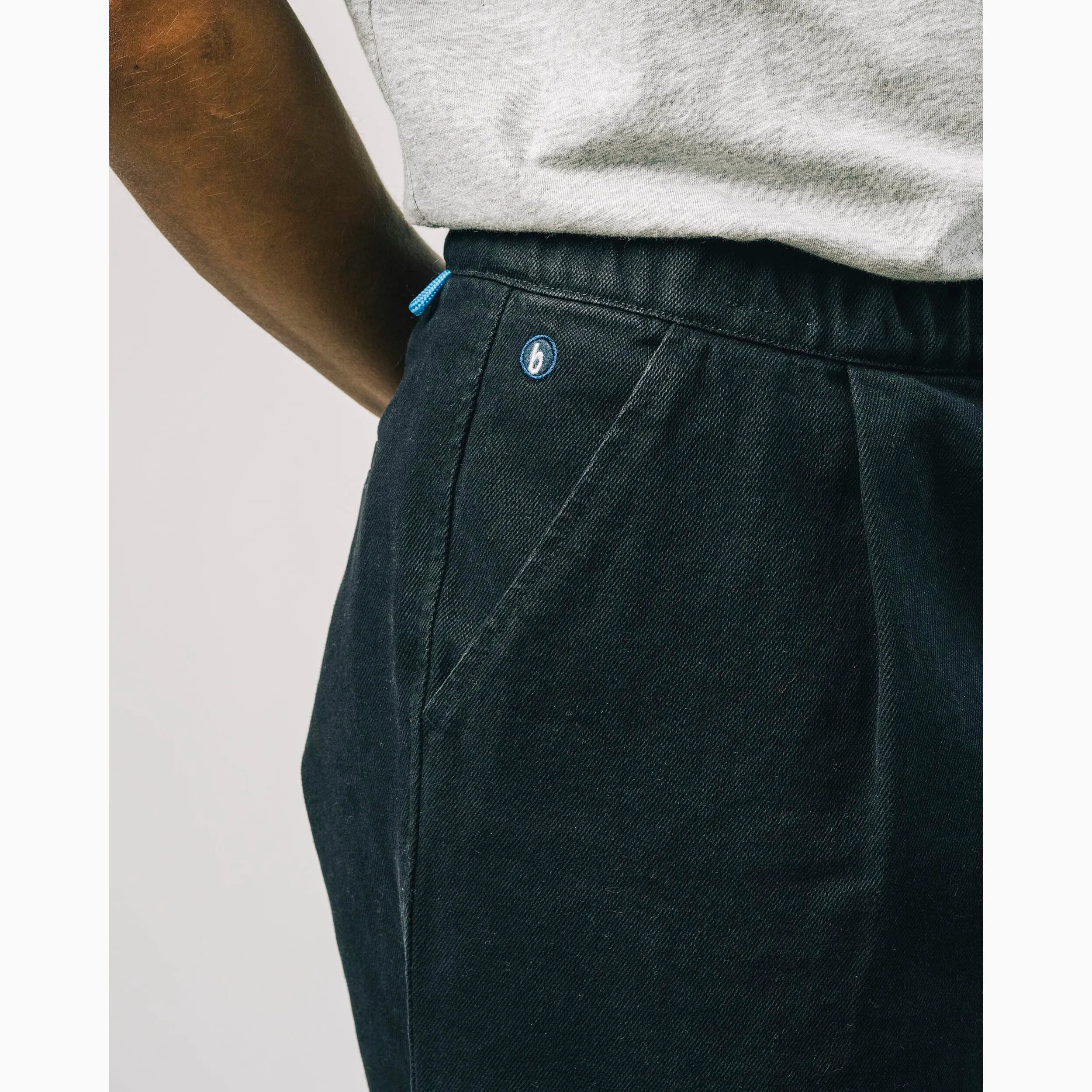 Comfort Chino Black Denim Made Of Organic Cotton