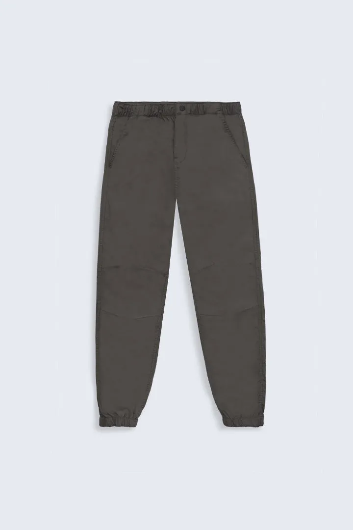 Comfort Fit Brown Jogger Pants