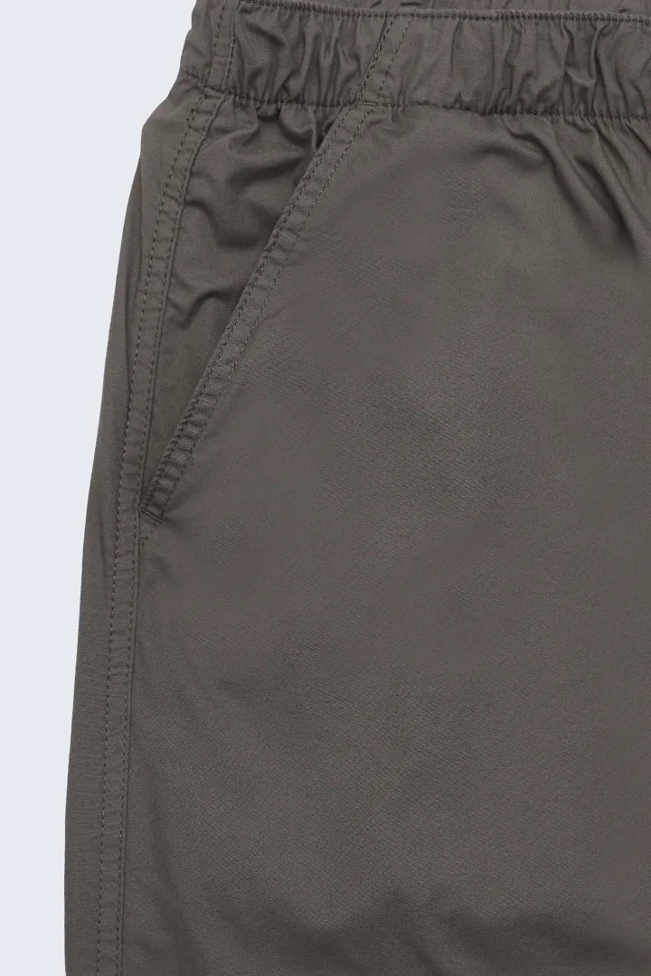 Comfort Fit Brown Jogger Pants