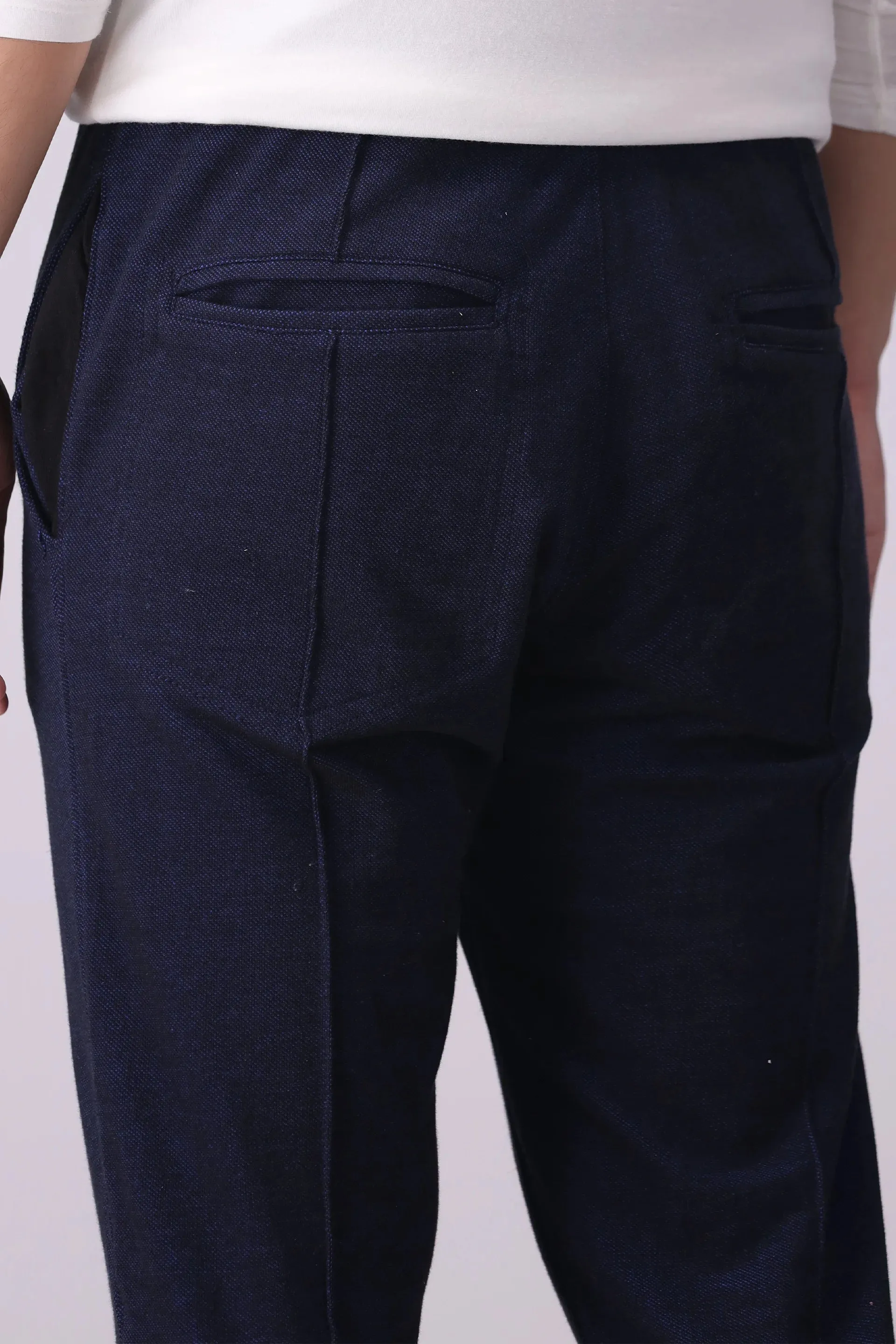 Comfort Fit Pintuck Trousers