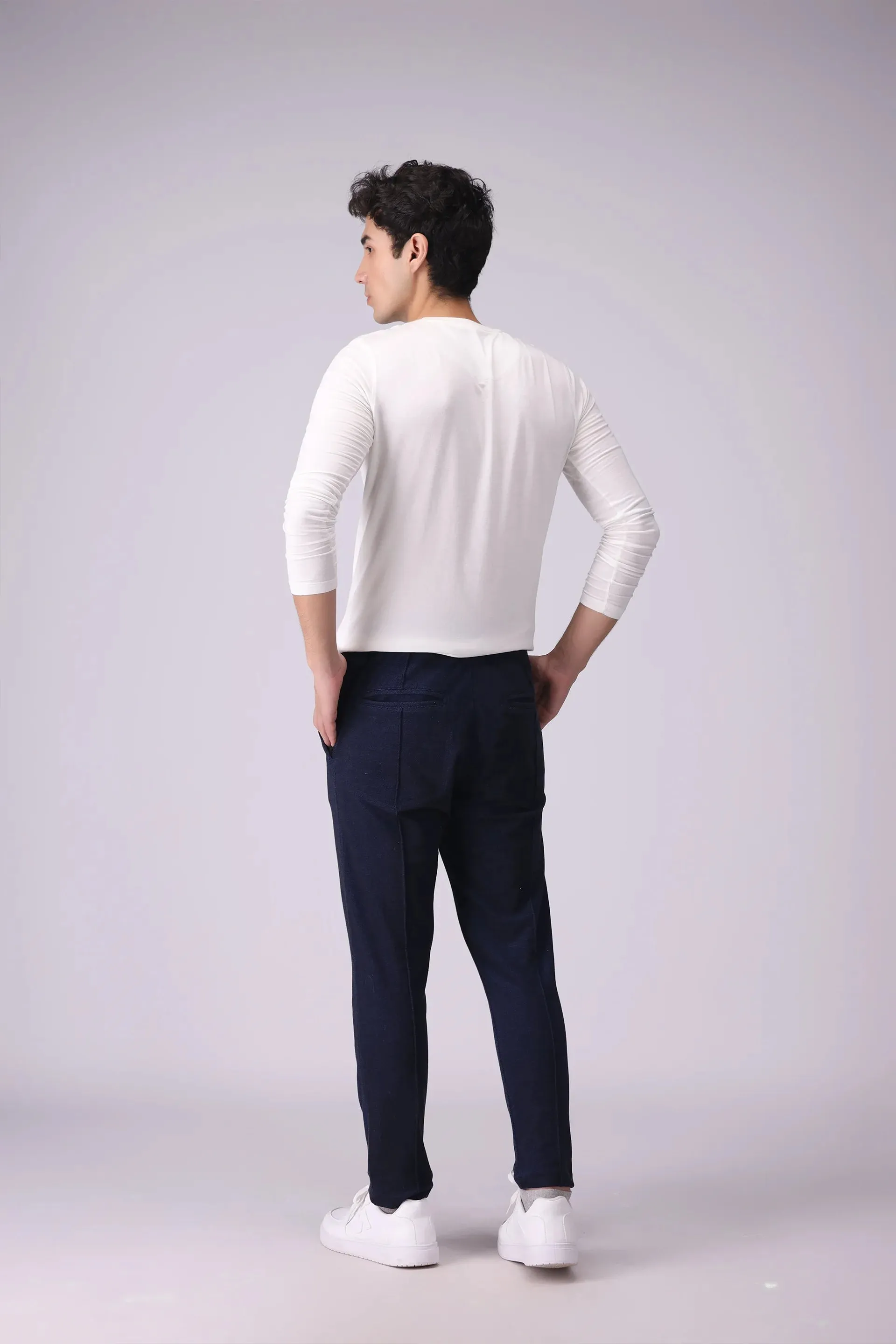 Comfort Fit Pintuck Trousers