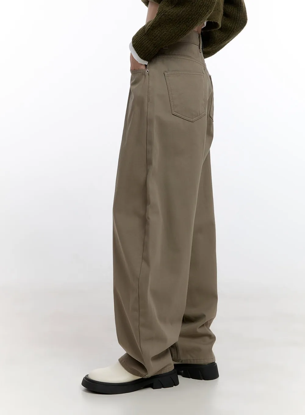 Comfort Wide-Leg Trousers CN421