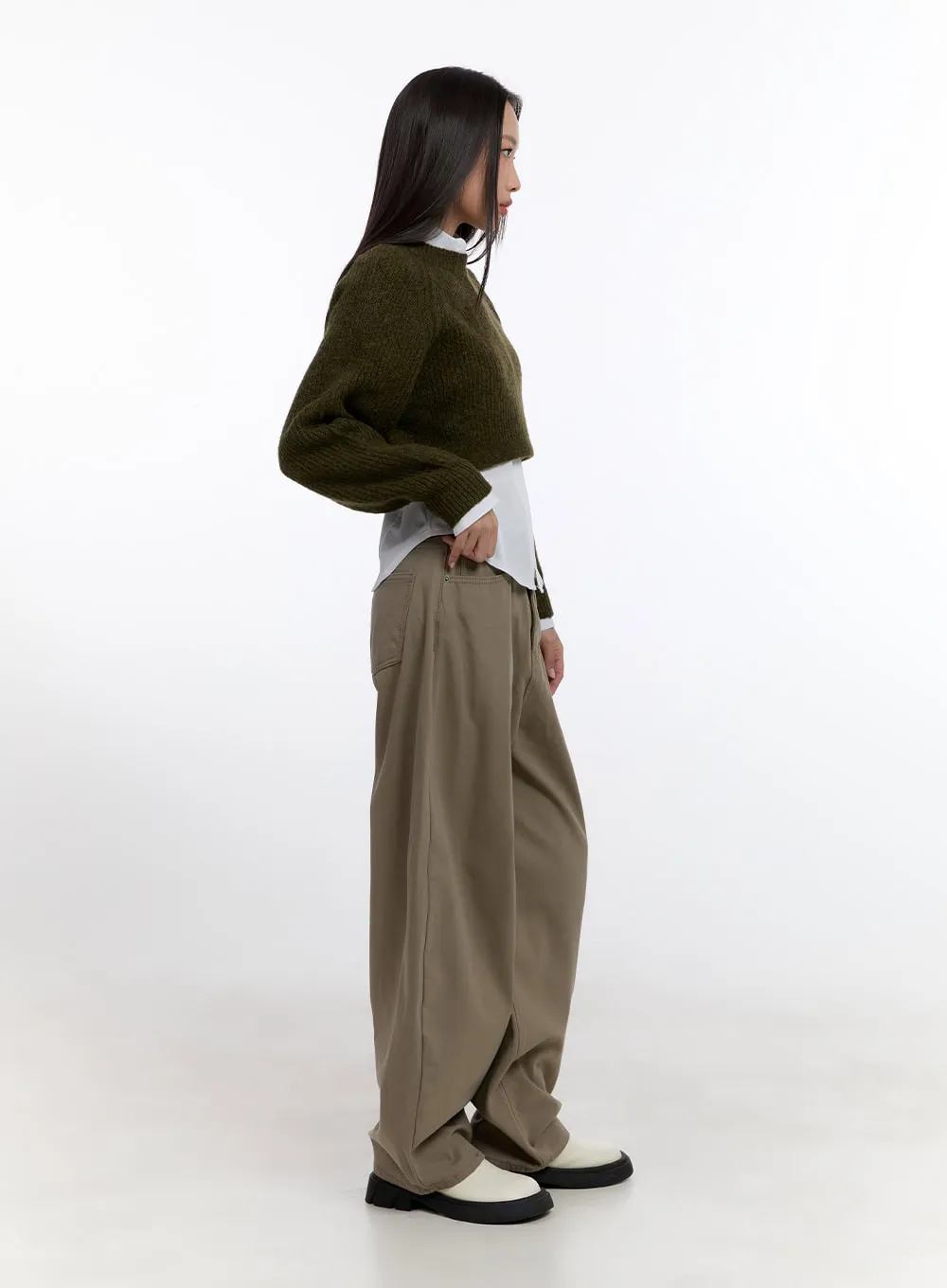 Comfort Wide-Leg Trousers CN421