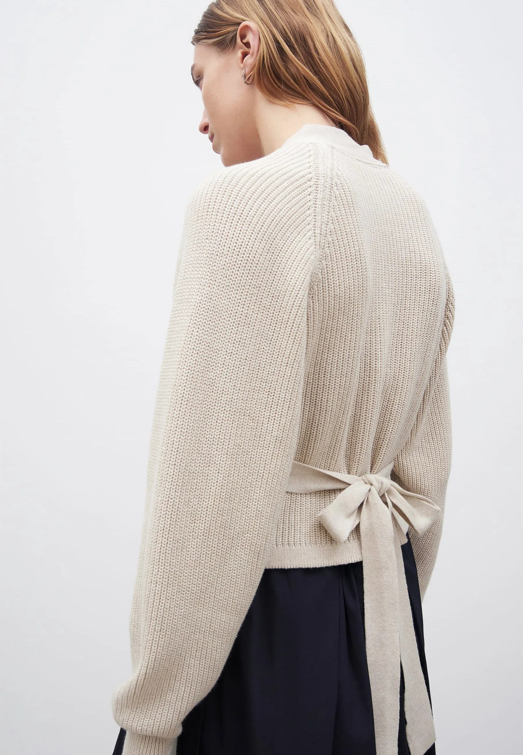 Composure Cardigan - Light Marle