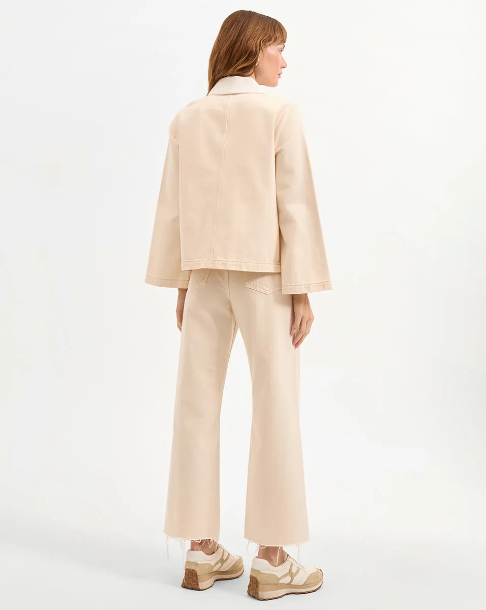 Dahl Cropped Chore Jacket