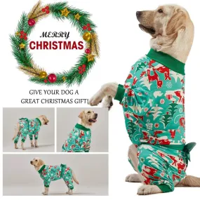 Festive Christmas Pajamas for Large Dogs