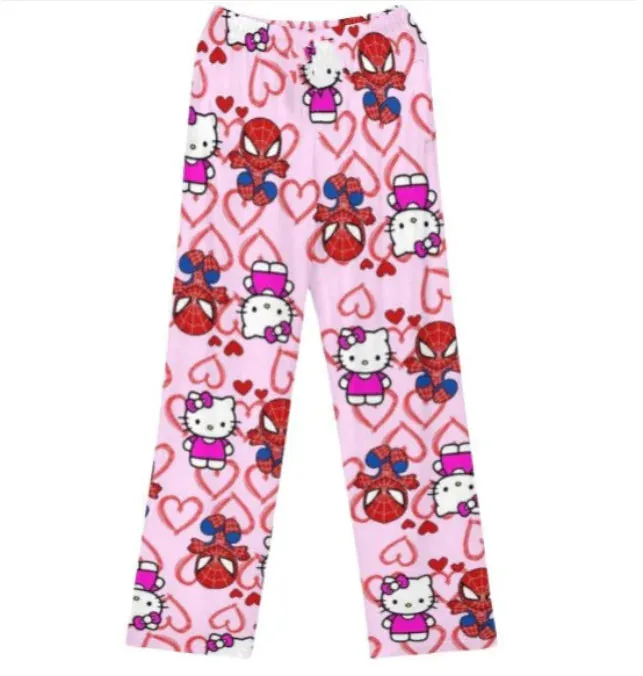 girls women Charming Hello Kitty Pajamas for Comfort