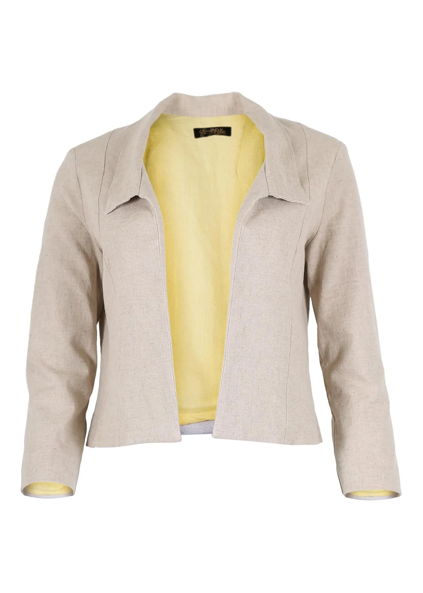 Isabella Esprit Blazer Wheat in Linen