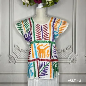 Jalapa Palmita Mexican Blouse