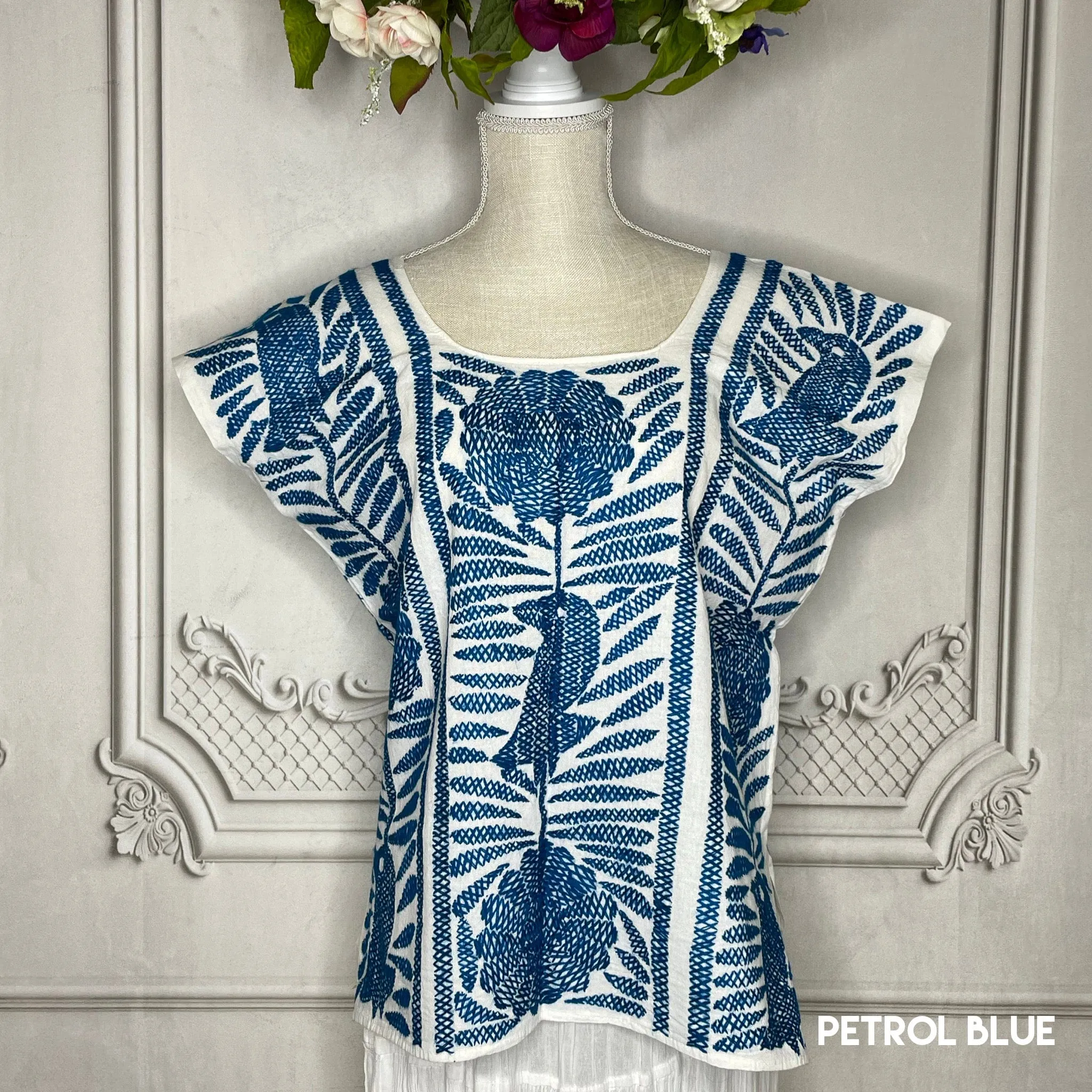 Jalapa Palmita Mexican Blouse