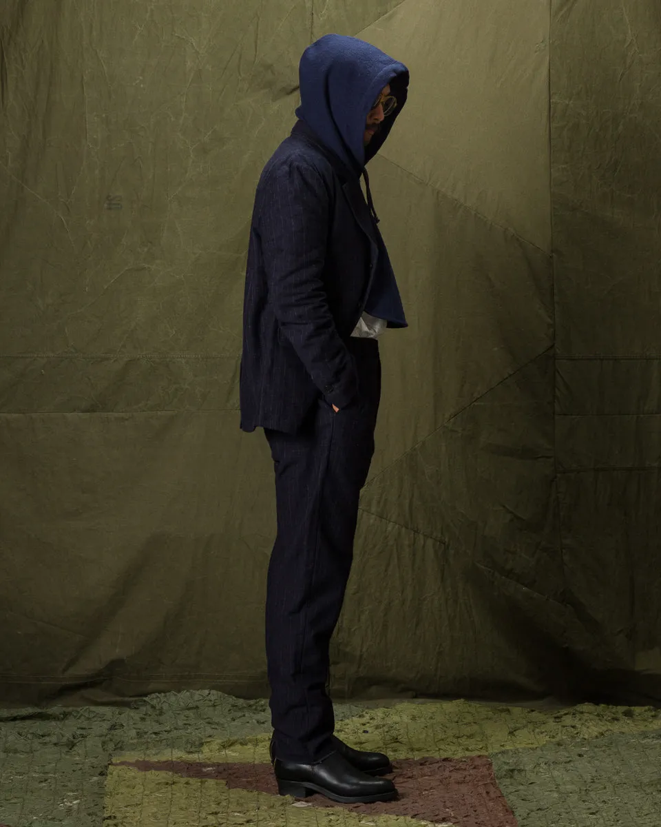 Knit Warmhood - Navy Wool