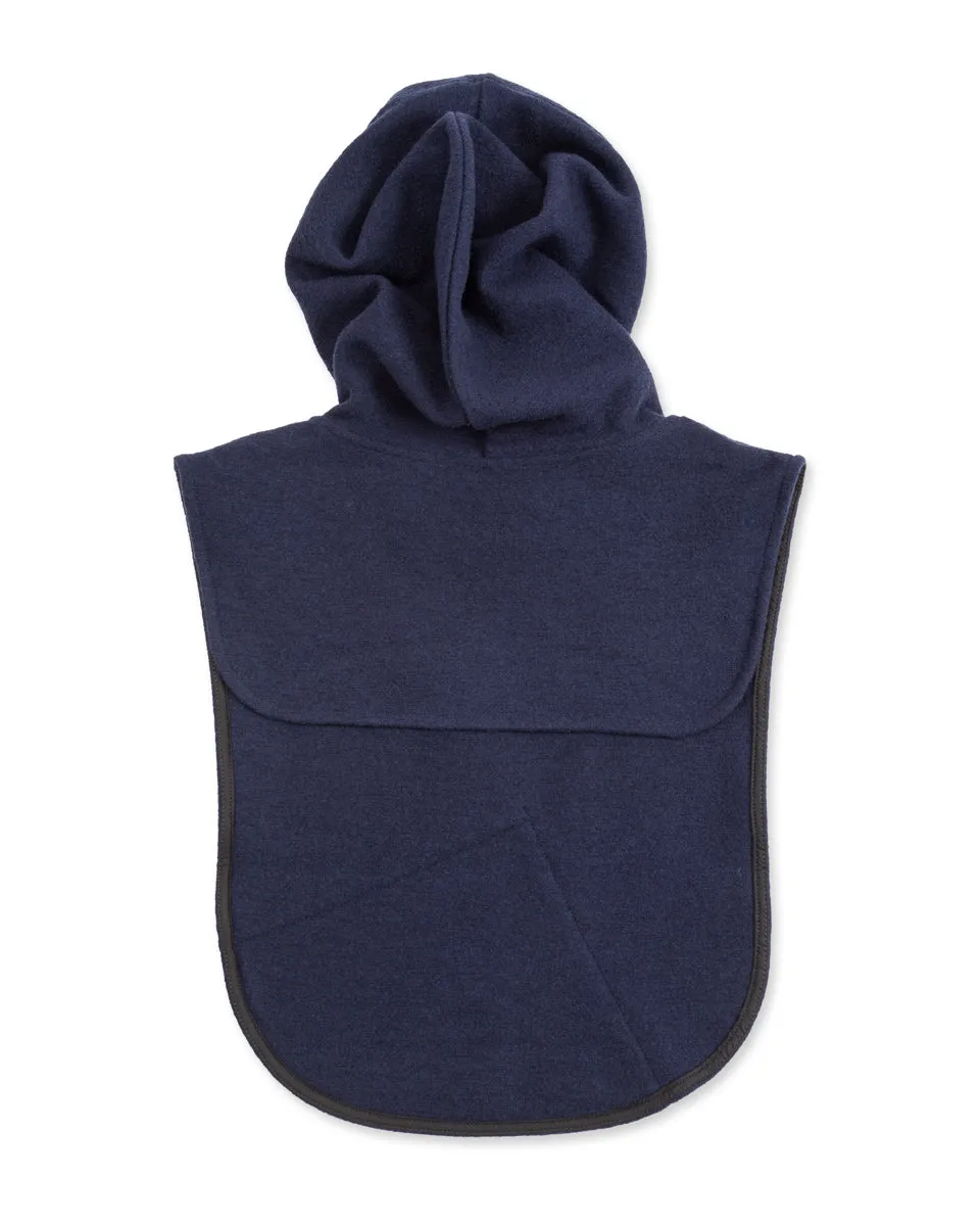 Knit Warmhood - Navy Wool