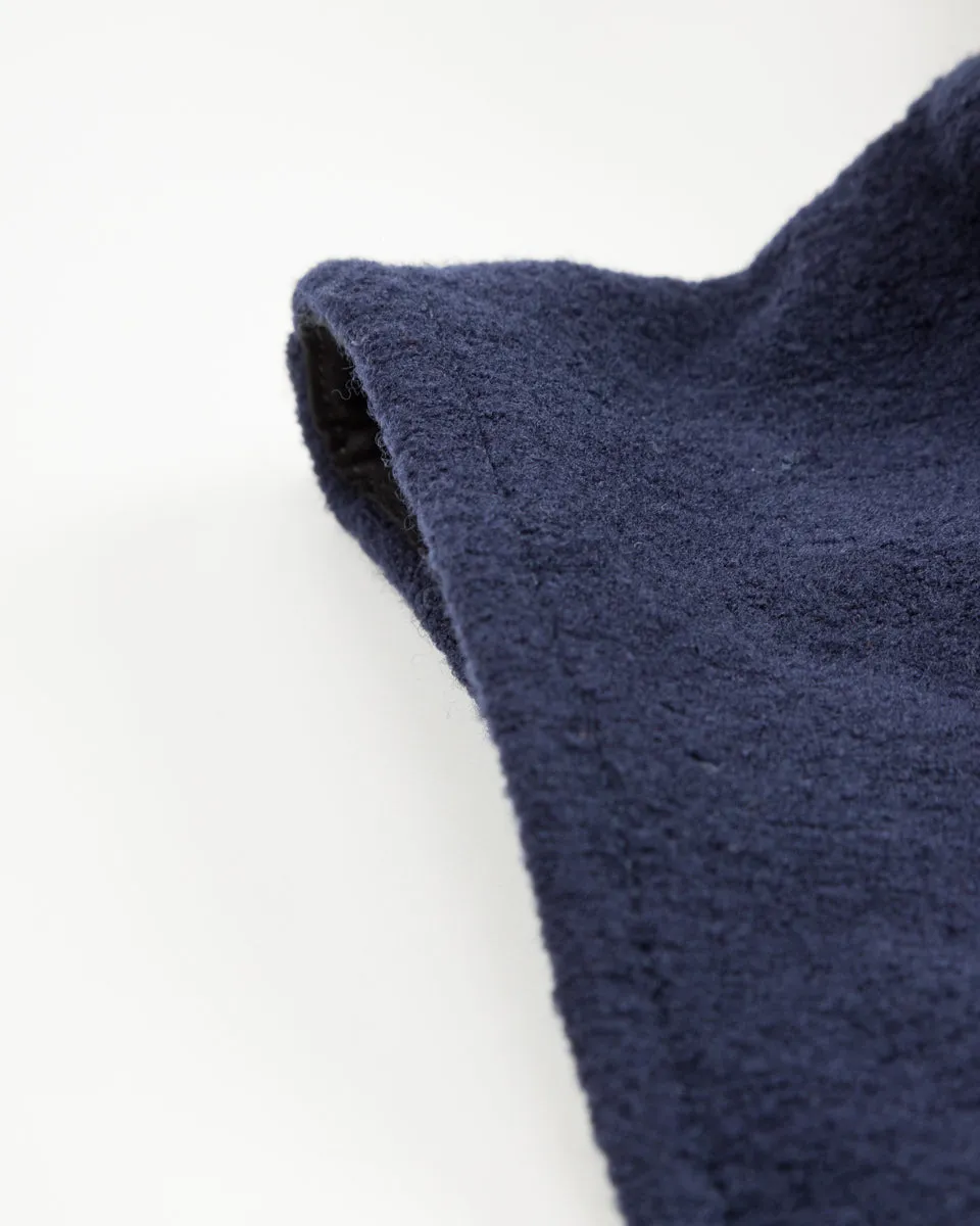 Knit Warmhood - Navy Wool