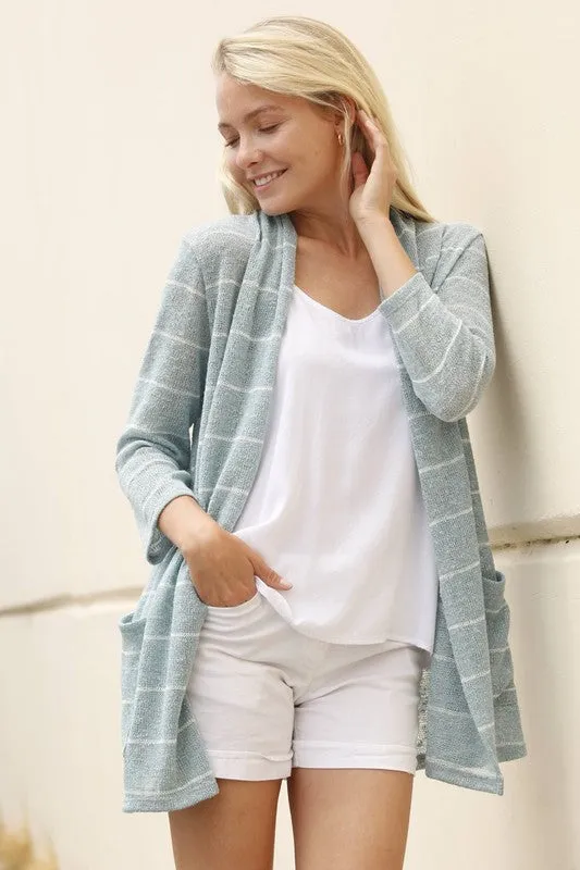 Light Weight Spring Cardigan 1X-3X