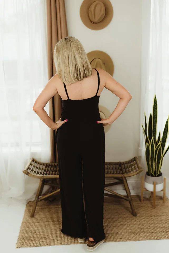 Loose Tank Jumpsuit