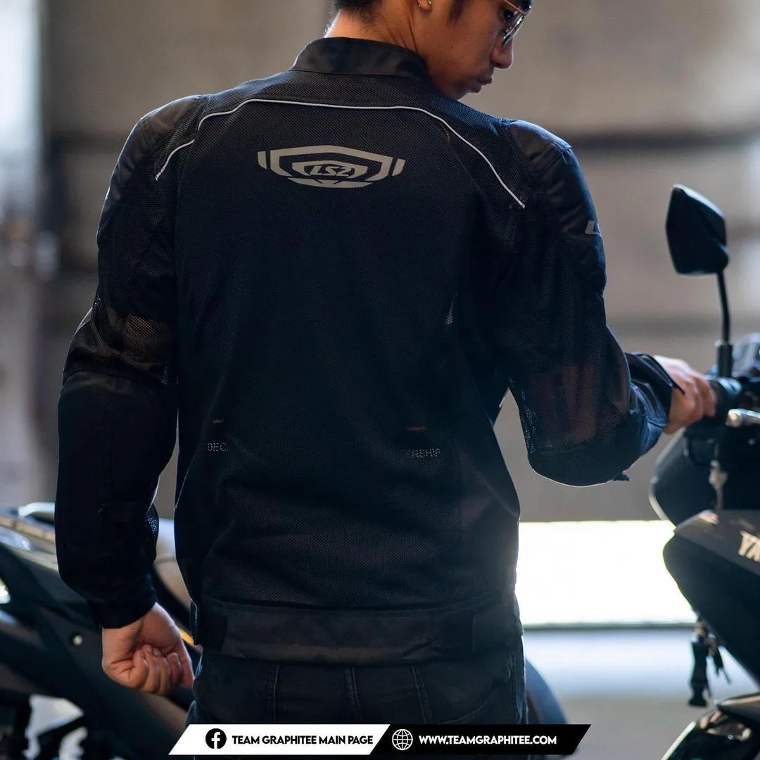 LS2 Airy Evo Man Jacket Black