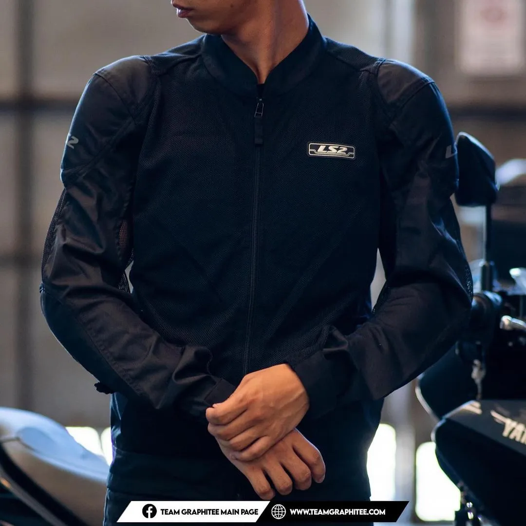 LS2 Airy Evo Man Jacket Black