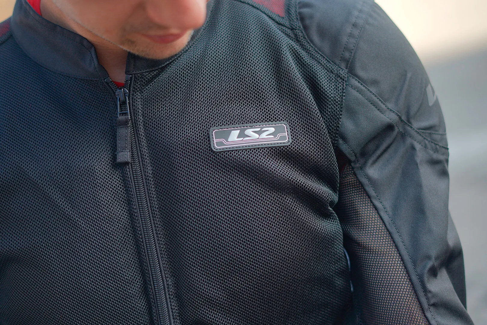 LS2 Airy Evo Man Jacket Black