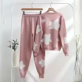 Maple Leaf Loungewear Set