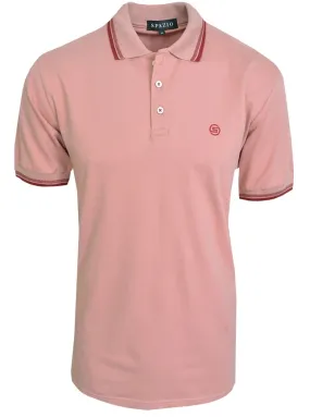 Men Polo T-Shirt Light Red