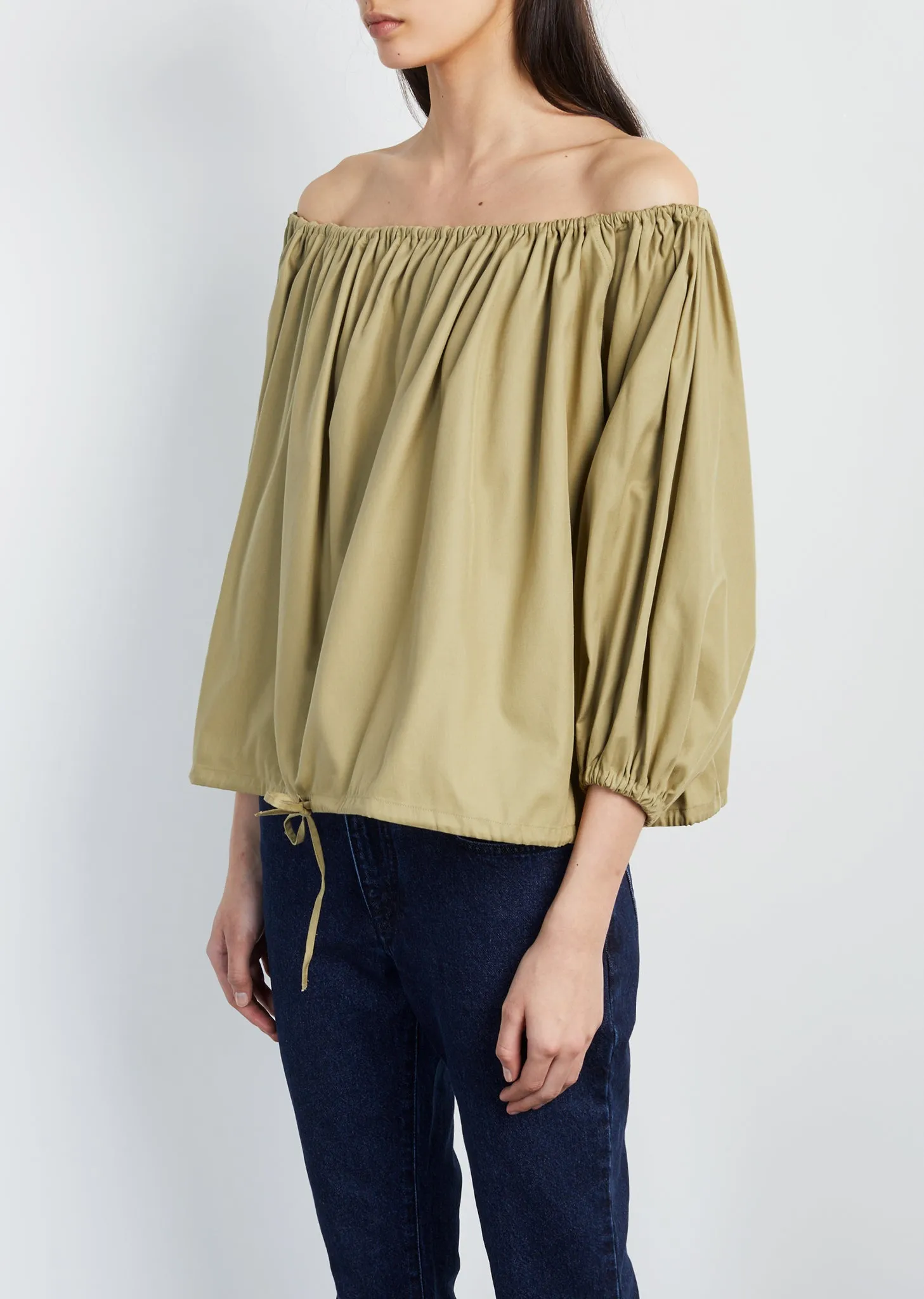 Off The Shoulder Cotton Top