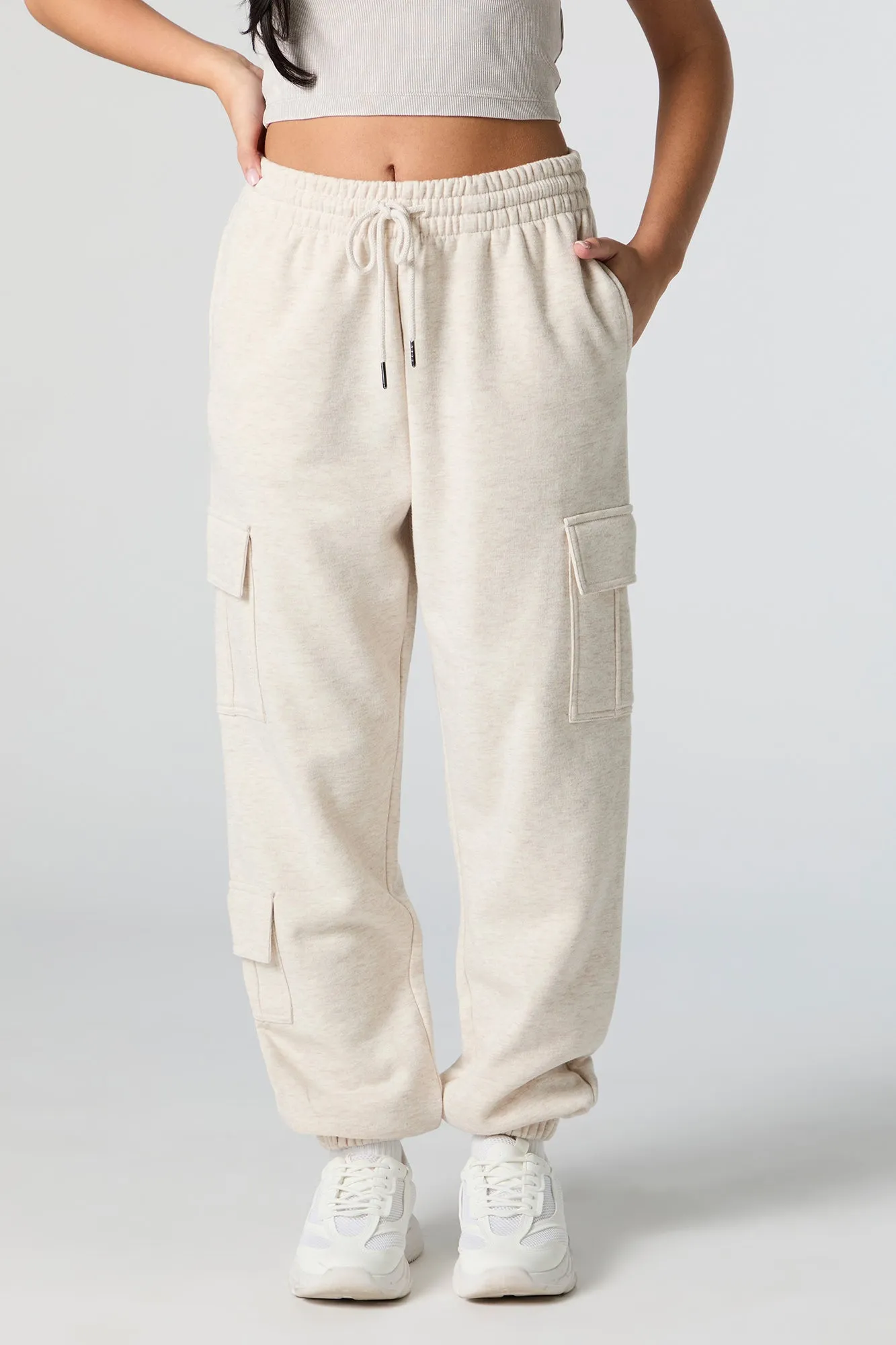 Soft Fleece Cargo Jogger