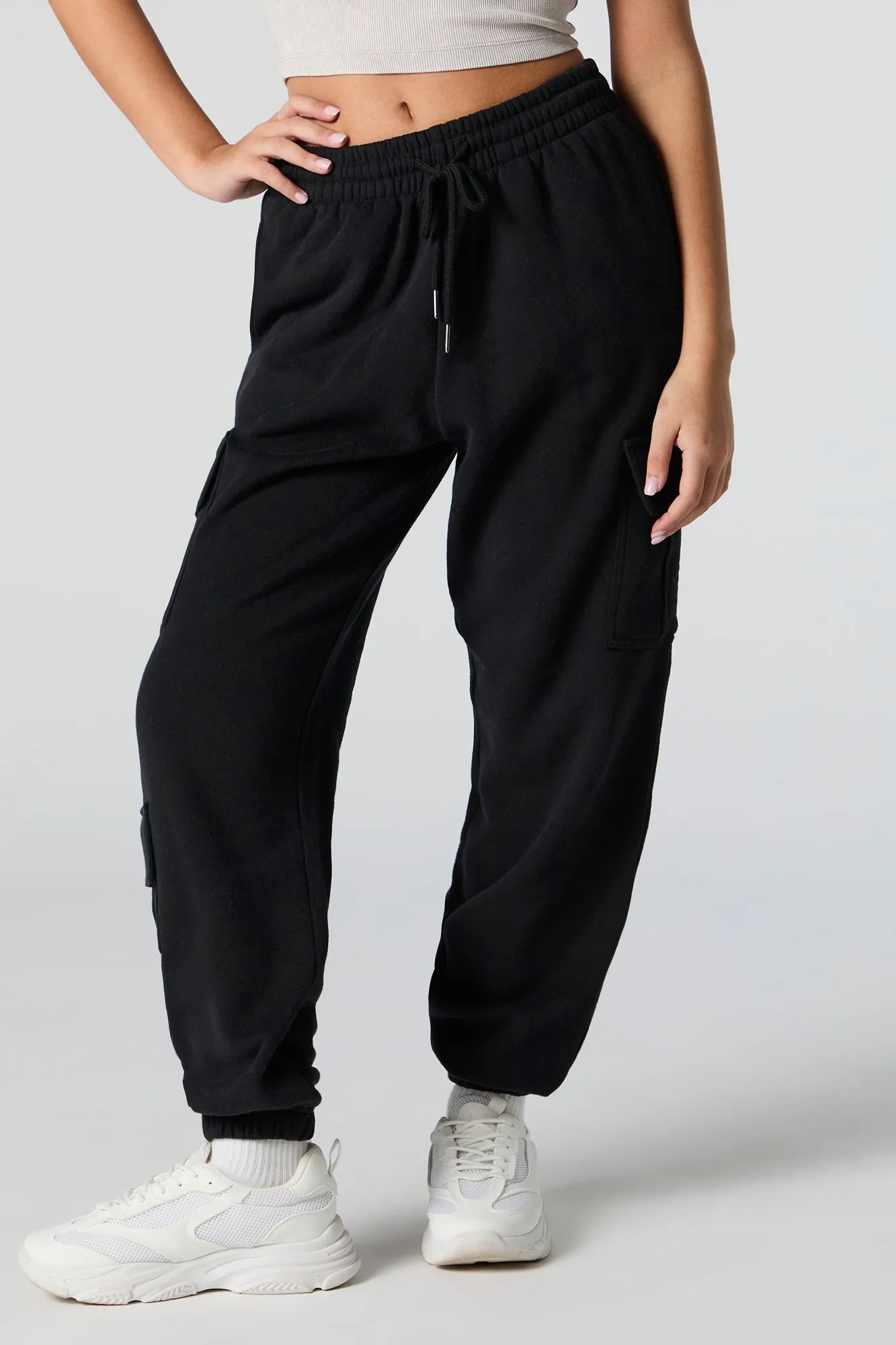 Soft Fleece Cargo Jogger