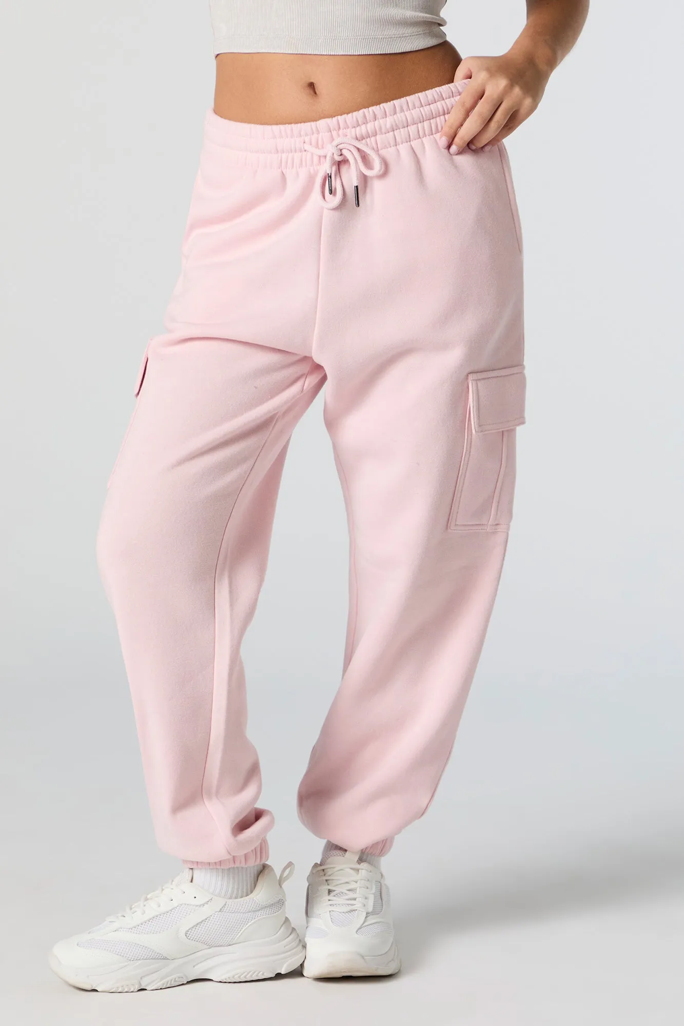 Soft Fleece Cargo Jogger