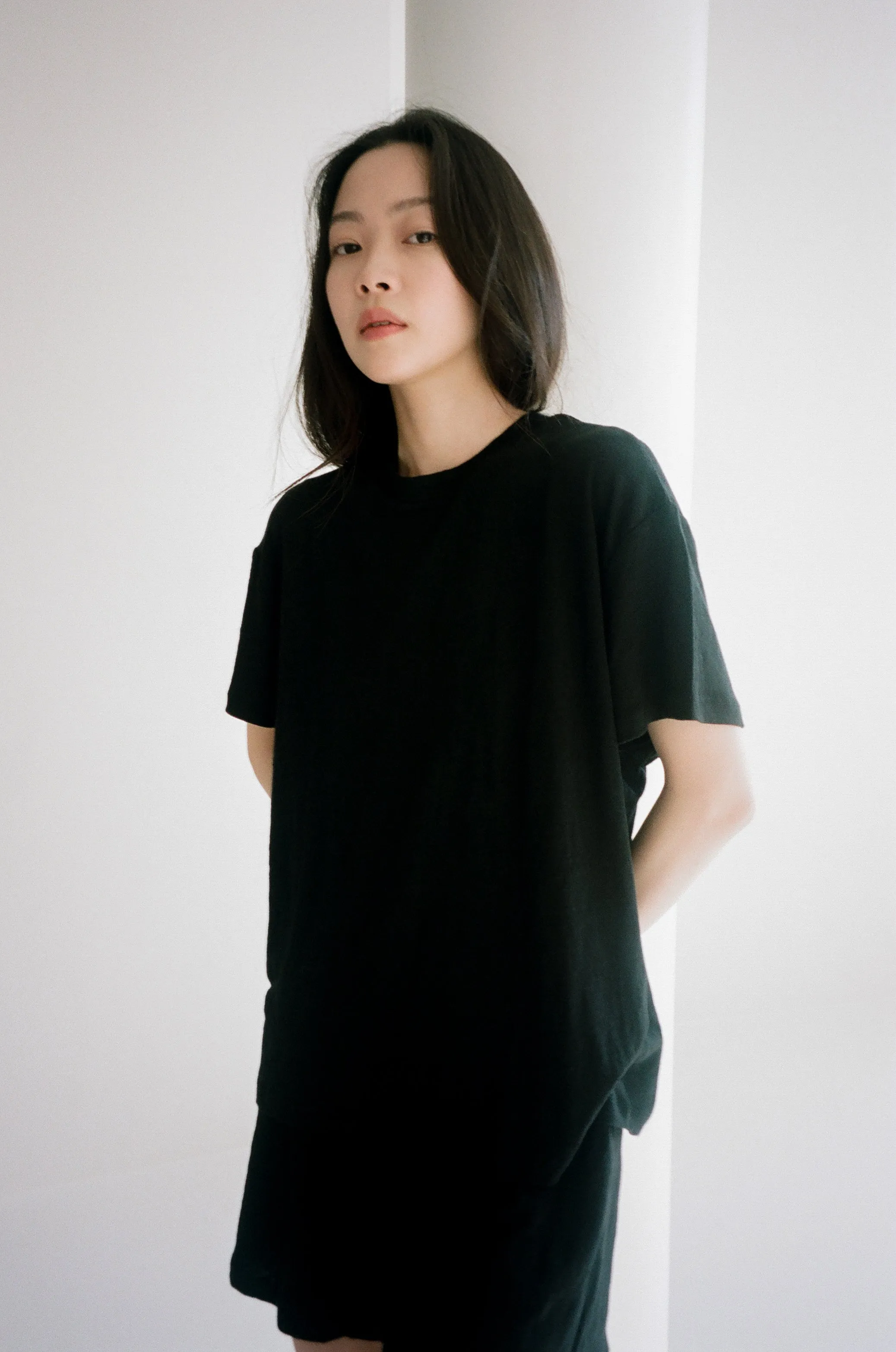 soft t shirt - black