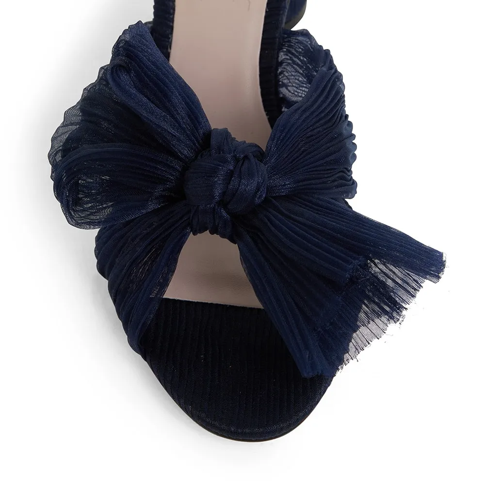 Surge Heel in Navy Fabric