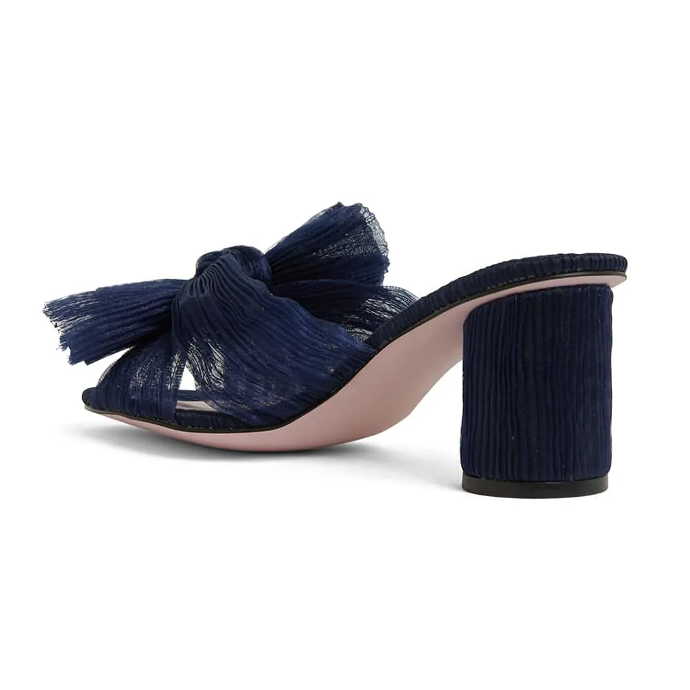 Surge Heel in Navy Fabric