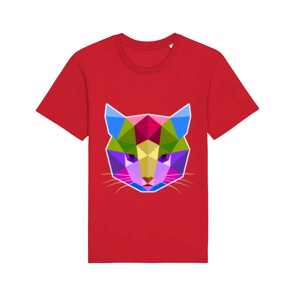 T-shirts - Geometric Cat