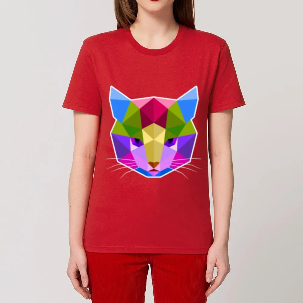 T-shirts - Geometric Cat