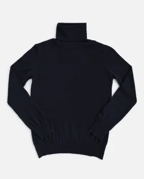 THE SUPER LIGHT ROLLNECK SWEATER | NAVY BLUE