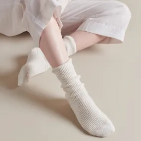 The Women's Cashmere Sock - Snow