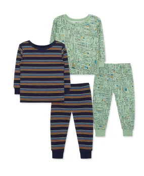 Toolbox 4-Piece Pajama Set (12M-24M)