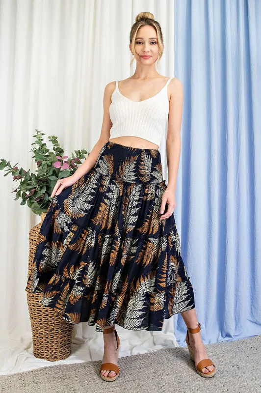 Tropical Print Dress/Skirt