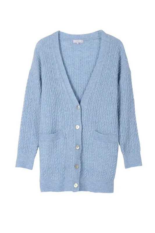 Winter Blues Cardigan