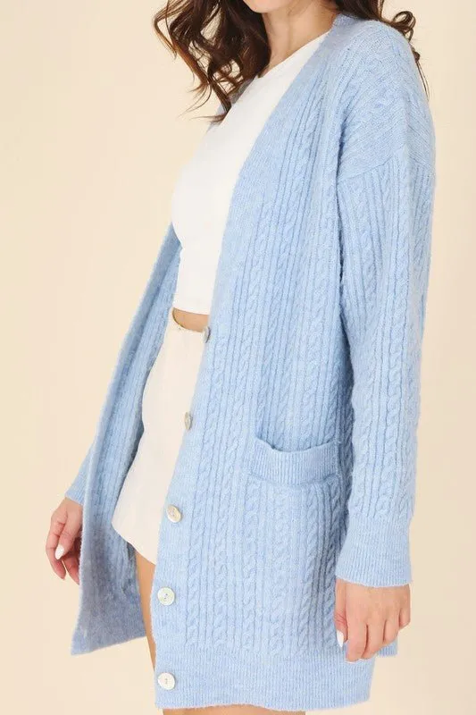 Winter Blues Cardigan