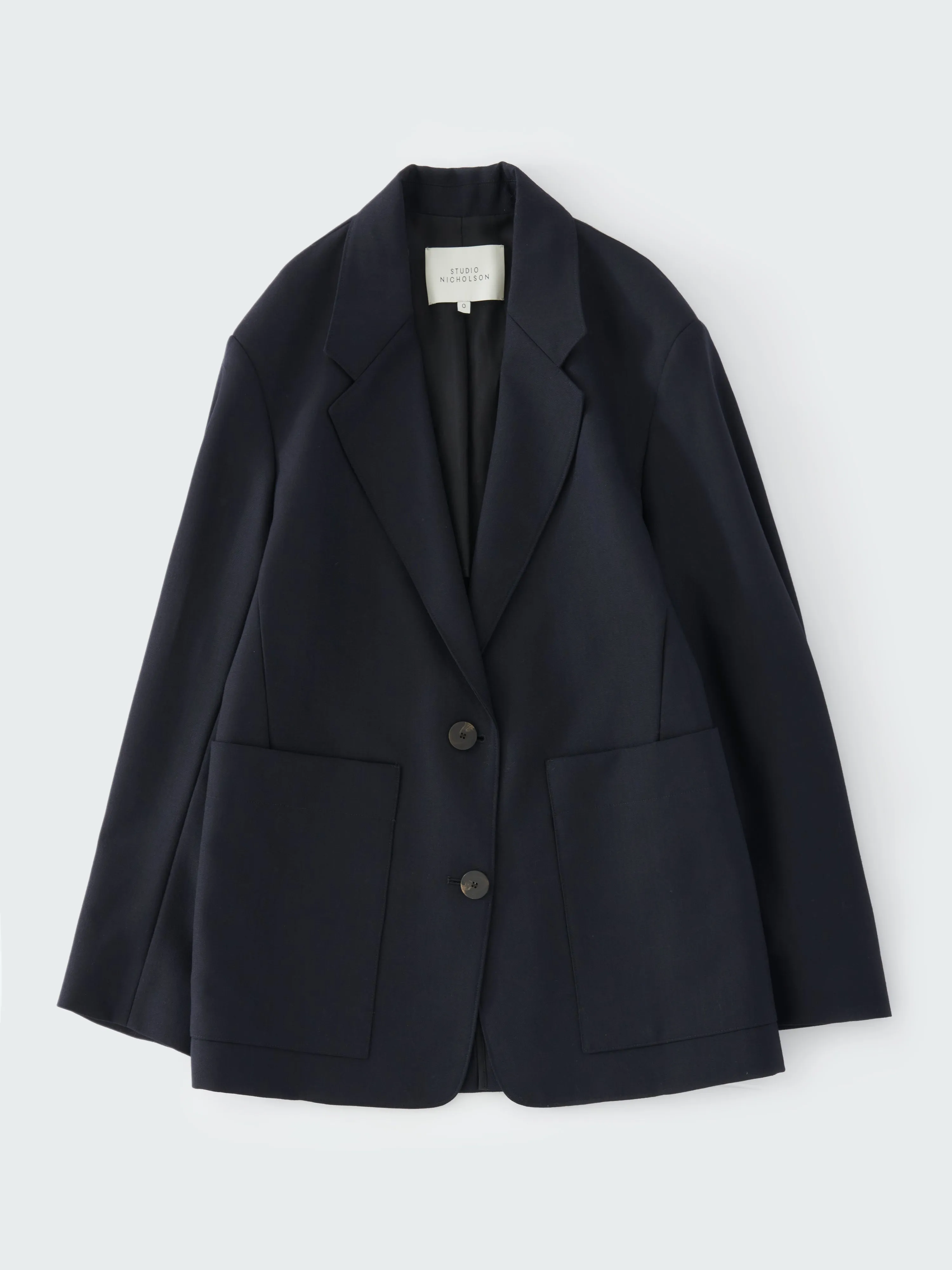 Women's Conde Tropical Wool Jacket in Darkest Navy